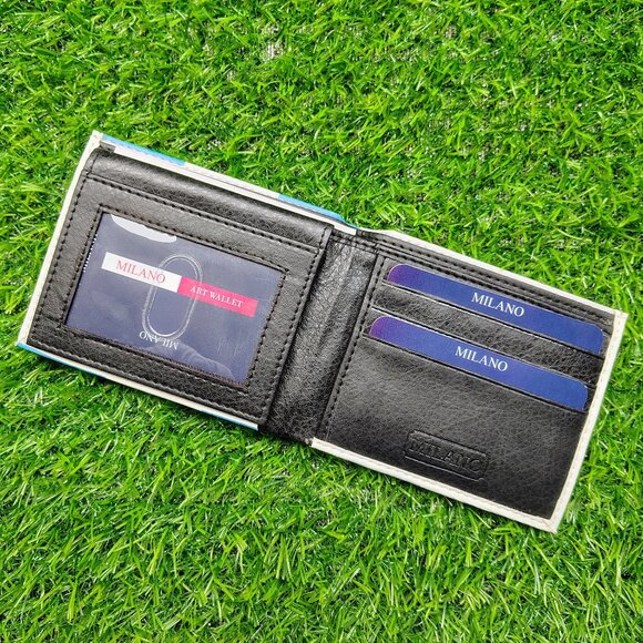 Men Guatemala Printed Leather Wallet - Picture 3 of 6